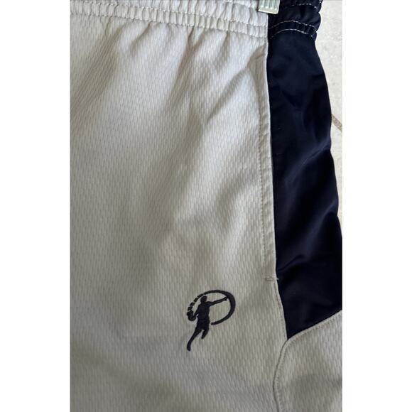 Basketball Shorts Men's Med-Large Shiny Blue Gray 90s Vintage Y2K Protege Shiny - Picture 10 of 14